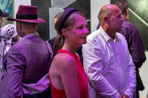 Otwarcie wystawy Soni Ruciak i Marceliny Groń pt. Miejsca związane w Galerii Sztuka na miejscu, zdj. Michał Pietrzak.