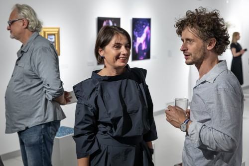 Otwarcie wystawy Dowody na NIEOBECNOŚĆ w Galerii Geppart ASP Wrocław, zdj. Michał Pietrzak