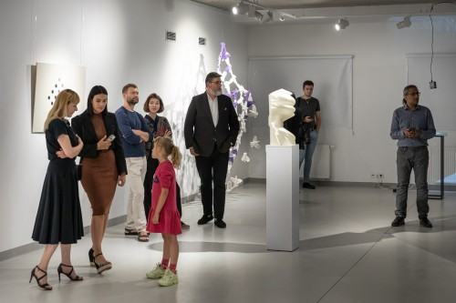 Otwarcie wystawy Dowody na NIEOBECNOŚĆ w Galerii Geppart ASP Wrocław, zdj. Michał Pietrzak