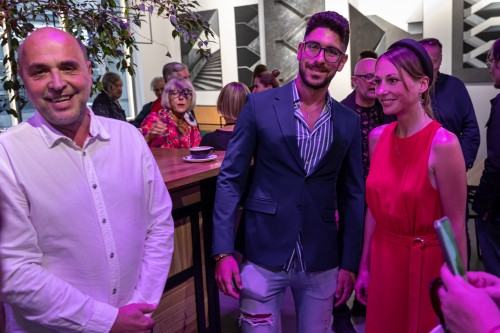 Otwarcie wystawy Soni Ruciak i Marceliny Groń pt. Miejsca związane w Galerii Sztuka na miejscu, zdj. Michał Pietrzak.