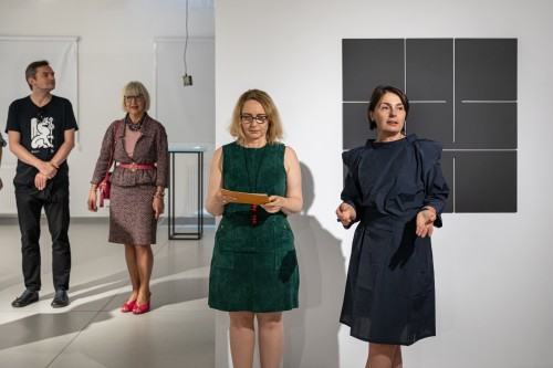 Otwarcie wystawy Dowody na NIEOBECNOŚĆ w Galerii Geppart ASP Wrocław, zdj. Michał Pietrzak