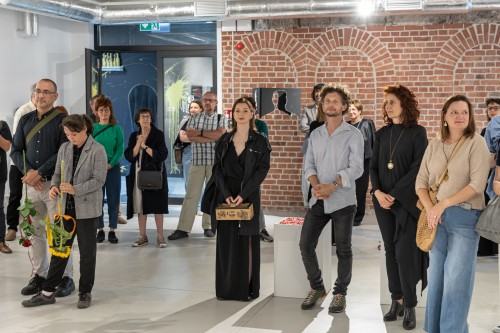 Otwarcie wystawy Dowody na NIEOBECNOŚĆ w Galerii Geppart ASP Wrocław, zdj. Michał Pietrzak