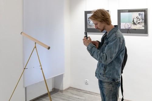 Ute Deutz & Vladimír Kovařík / UV filt(e)r w Galerii Fotografii ZPAF, zdj. Michał Pietrzak Ute Deutz & Vladimír Kovařík / UV filt(e)r w Galerii Fotografii ZPAF, zdj. Michał Pietrzak