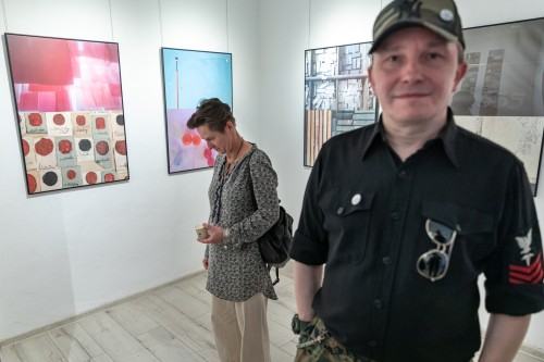 Ute Deutz & Vladimír Kovařík / UV filt(e)r w Galerii Fotografii ZPAF, zdj. Michał Pietrzak Ute Deutz & Vladimír Kovařík / UV filt(e)r w Galerii Fotografii ZPAF, zdj. Michał Pietrzak