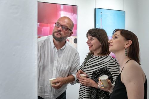 Ute Deutz & Vladimír Kovařík / UV filt(e)r w Galerii Fotografii ZPAF, zdj. Michał Pietrzak