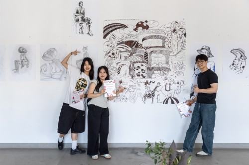 Wystawa uczestników Summer Art and Design School 2025
