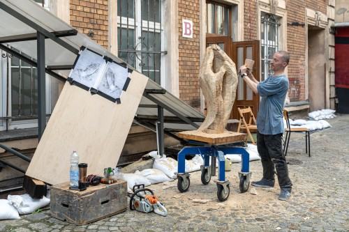 Plener rzeźbiarski Ogród