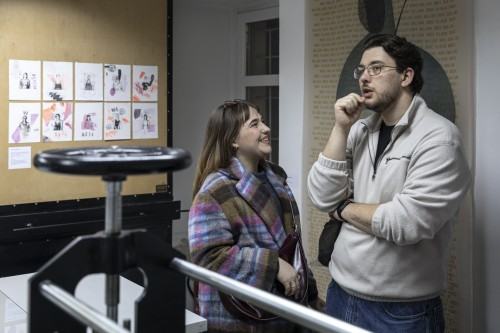 Otwarcie wystawy: Zapis przejścia, zdj. Michał Pietrzak