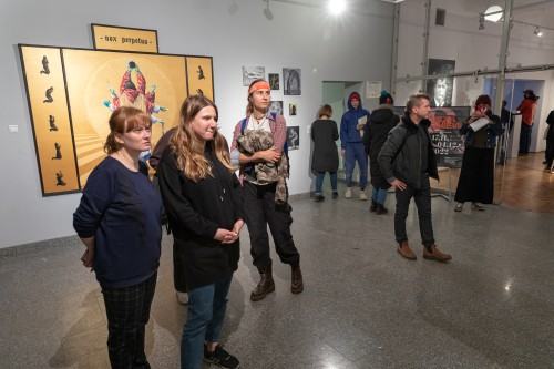 Cisza i gniew - wystawa