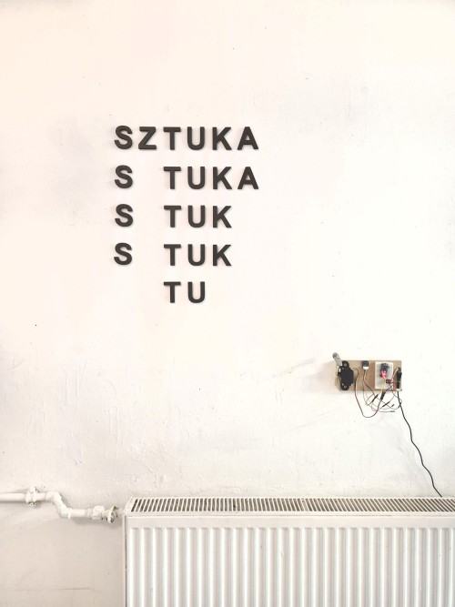 Otwarcie wystawy Poetry in operation