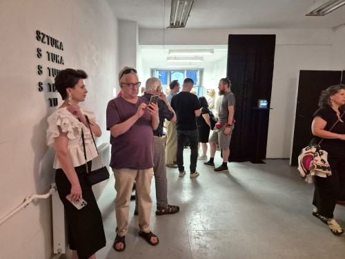 Otwarcie wystawy Poetry in operation