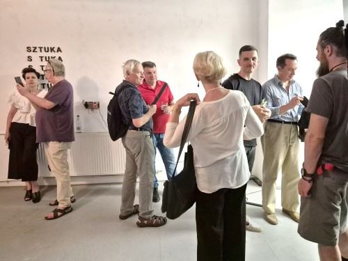 Otwarcie wystawy Poetry in operation