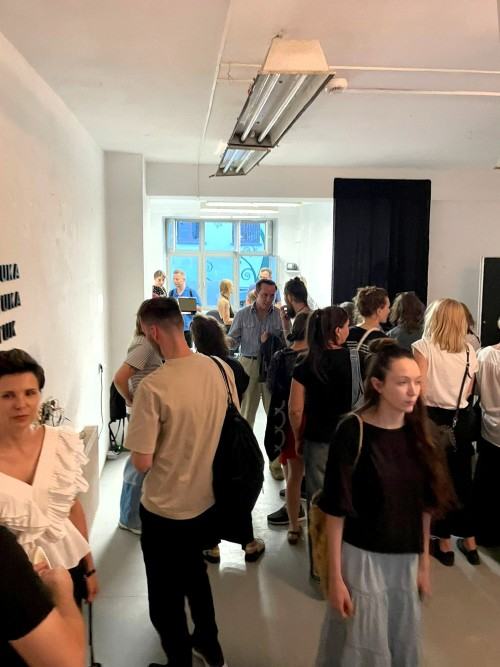 Otwarcie wystawy Poetry in operation