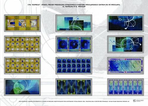Adam Włodarczyk, plansza projektowa