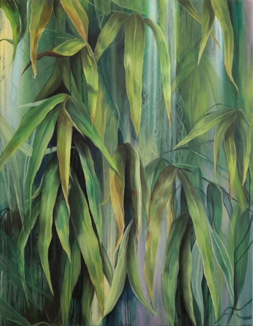 Aniela Wakulska, bez tytułu, technika olej na płótnie, 2023, zdj. Katarzyna Rutkowska