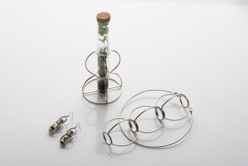 Aniela Wakulska, Zestaw biżuterii, 2023, zdj. autorka