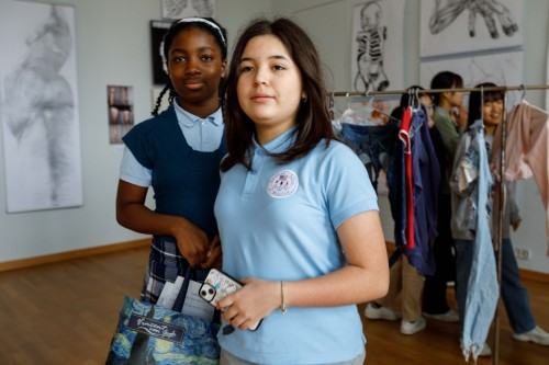 Spotkanie na ASP z uczniami American School of Wrocław