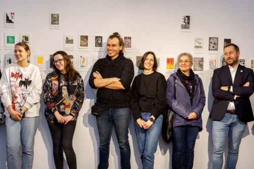 Oprowadzanie po wystawie Migracja, zdj. Katerina Kouzmitcheva