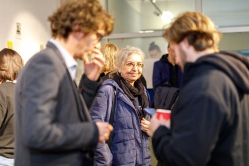 Oprowadzanie po wystawie Migracja, zdj. Katerina Kouzmitcheva