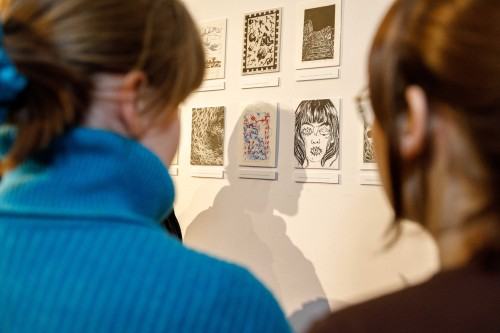 Oprowadzanie po wystawie Migracja, zdj. Katerina Kouzmitcheva