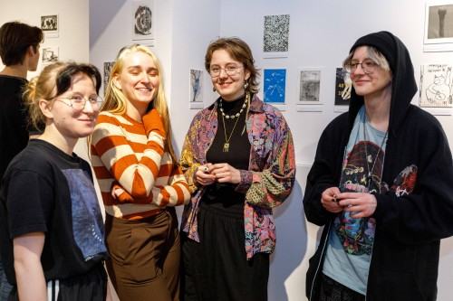 Oprowadzanie po wystawie Migracja, zdj. Katerina Kouzmitcheva