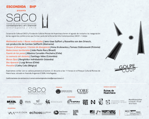 Biennale Sztuki Współczesnej SACO, Antofagasta, Chile