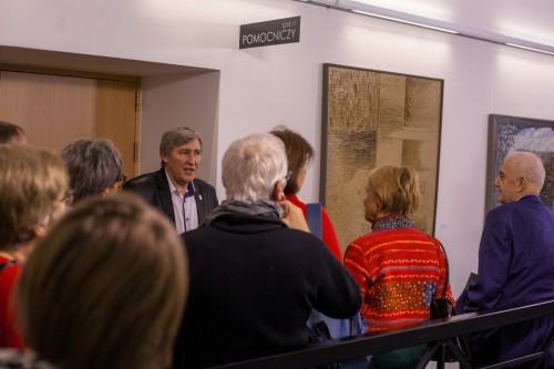 Otwarcie wystawy Jacka Jarczewskiego, Uwaga dotykać!, zdj. Bartek Przypaśniak