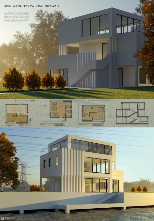 Ceremuga, Dom architekta krajobrazu