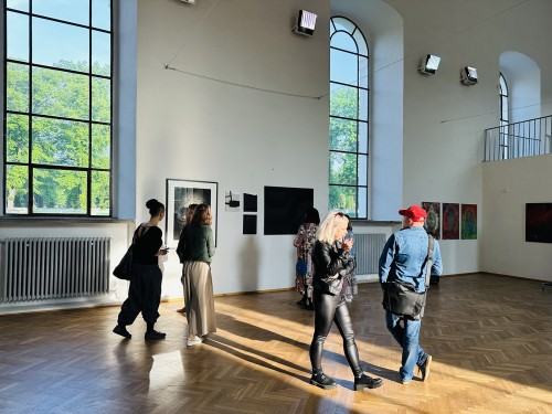 widok wystawy Dokąd zmierzamy?