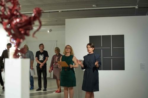 Otwarcie wystawy Dowody na NIEOBECNOŚĆ w Galerii Geppart ASP Wrocław, zdj. Aurelia Tymińska