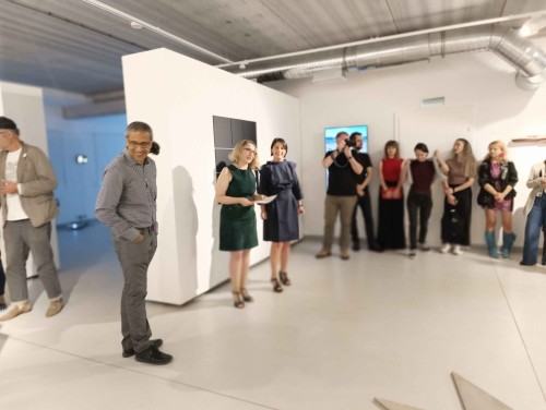 Otwarcie wystawy Dowody na NIEOBECNOŚĆ w Galerii Geppart ASP Wrocław, zdj. Aurelia Tymińska