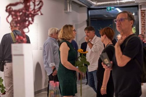 Otwarcie wystawy Dowody na NIEOBECNOŚĆ w Galerii Geppart ASP Wrocław, zdj. Aurelia Tymińska