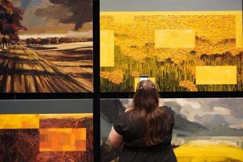 Anatomia widoku – wystawa malarstwa Jarosławy Pabich-Szmyt, zdj. Małgorzata Szubert