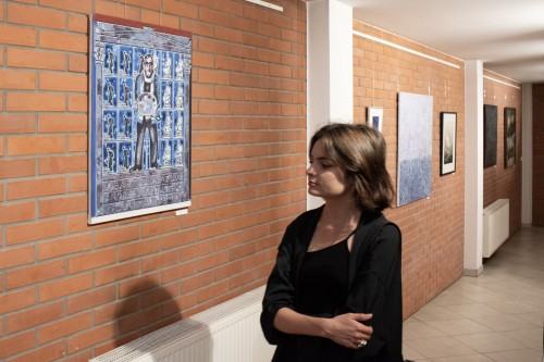 Finisaż wystawy Katedry Rysunku pt. Koncepcje Sztuki, zdj. Ksenia Prakhina