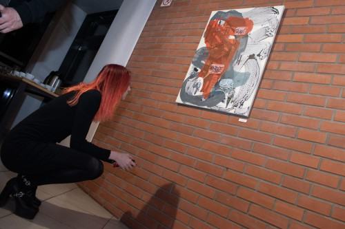 Finisaż wystawy Katedry Rysunku pt. Koncepcje Sztuki, zdj. Ksenia Prakhina