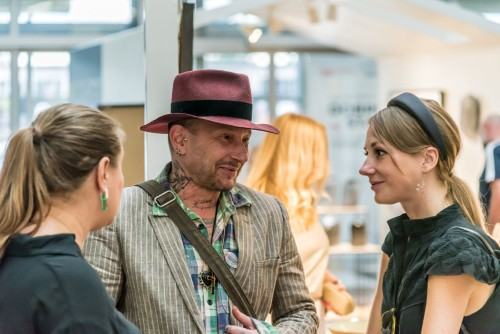 Wernisażu wystawy "art&design-full focus"