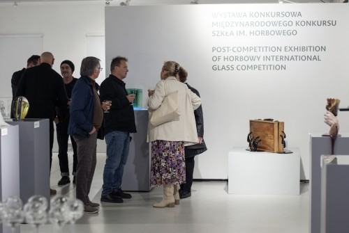 Finisaż wystawy Międzynarodowego Konkursu Szkła im. Horbowego, zdj. Magdalena Wodarczyk