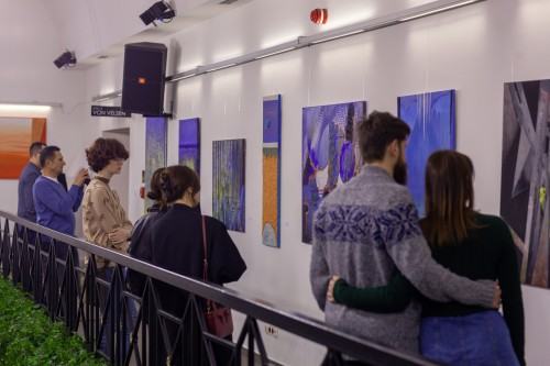 Otwarcie wystawy Jacka Jarczewskiego, Uwaga dotykać!, zdj. Bartek Przypaśniak