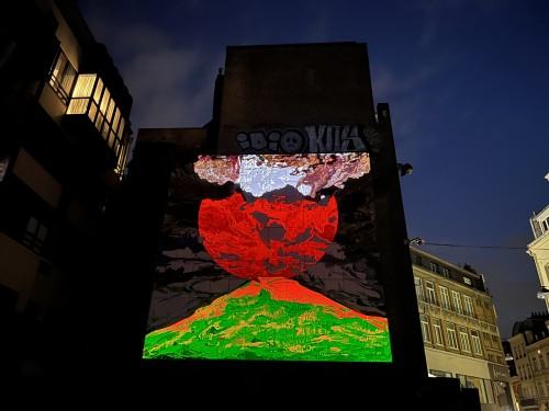 Video Mapping Festival #6 Lille we Francji, zdj. Robert Sochacki