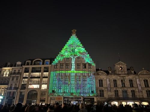 Video Mapping Festival #6 Lille we Francji, zdj. Robert Sochacki