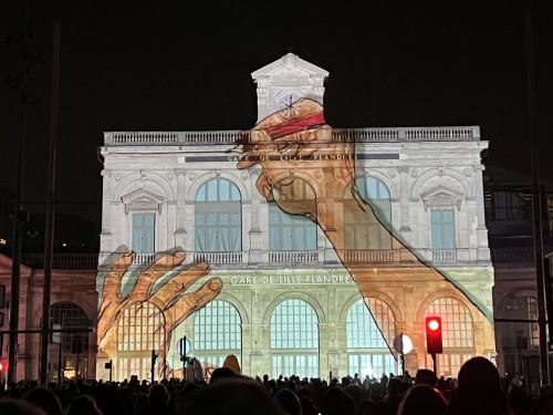 Video Mapping Festival #6 Lille we Francji, zdj. Robert Sochacki