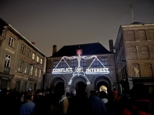 Video Mapping Festival #6 Lille we Francji, zdj. Robert Sochacki