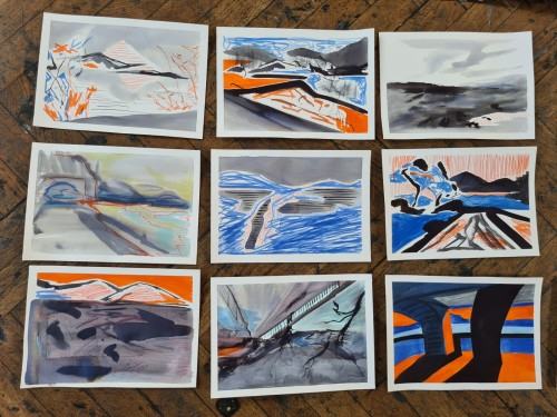 Przegląd z rysunku w pracowni 212