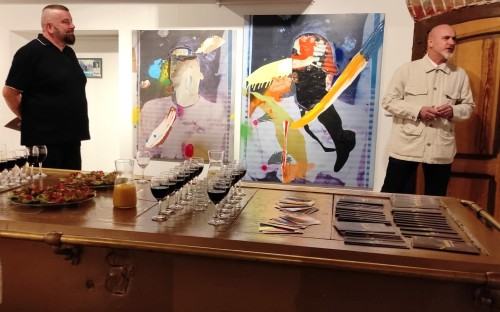 Otwarcie wystawy Grzegorza Woźnego w Domu Kultury w Rawiczu