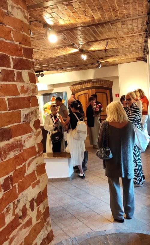 Otwarcie wystawy Grzegorza Woźnego w Domu Kultury w Rawiczu