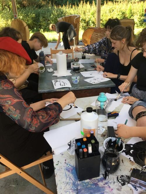 Plener Luboradów, 1 rok Rysunku