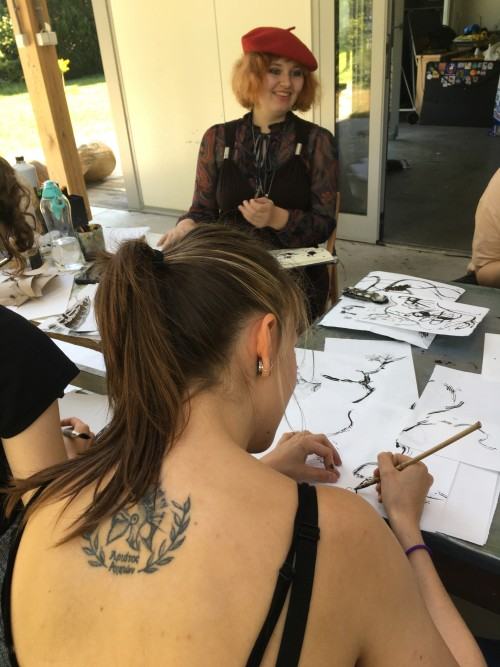 Plener Luboradów, 1 rok Rysunku