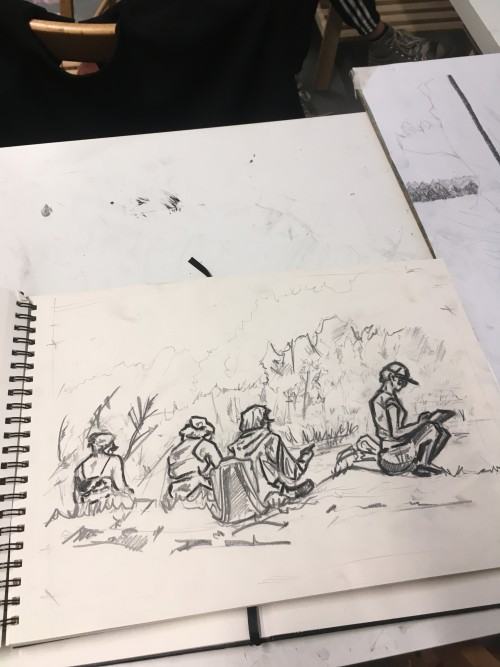 Plener Luboradów, 1 rok Rysunku