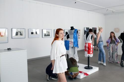 Wernisaż wystawy Erasmus+ 2022, zdj. Justyna Żak