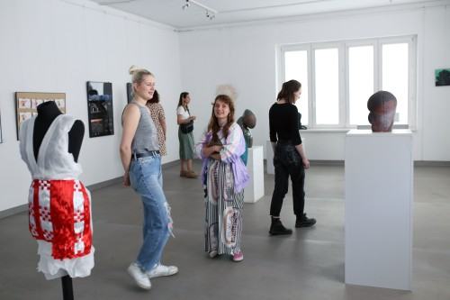 Wernisaż wystawy Erasmus+ 2022, zdj. Justyna Żak